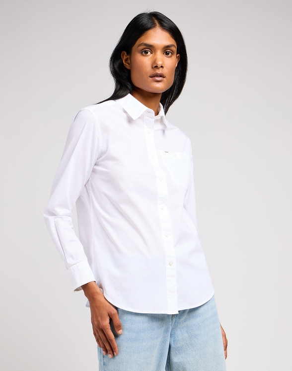 Koszula Damska Lee All Purpose Shirt Bright White 112350259