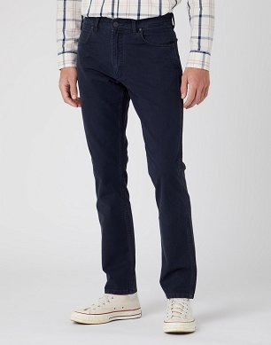 Spodnie Męskie Wrangler Greensboro Dark Navy W15QDRXAE