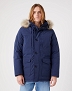 Kurtka Męska Wrangler Parka Jacket Navy W4E6X7114