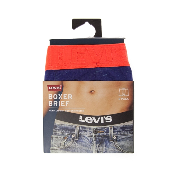 Bokserki Levi`s® 2 Pack Boxer Brief 37149-0330