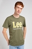 Koszulka Męska Lee Big Logo Tee Fort Green 112349503