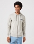 Bluza Męska Wrangler Zip Thru Hoodie Mid Grey Melee 112351250