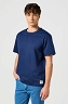 Koszulka Męska Wrangler Ss Solid Tee Navy 112357358