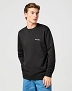 Bluza Męska Wrangler Small Logo Crew Faded Black 112362885