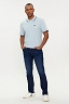 Polo Męskie Wrangler Polo Shirt Dreamblue 112353030