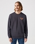 Bluza Męska Wrangler Graphic Crew Sweat Faded Black 112351254