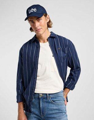 Czapka Męska Lee Core Cap Navy 112366093