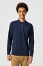 Koszulka Męska Wrangler Ls Refined Polo Navy 112357287