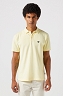 Polo Męskie Wrangler Refined Polo Shirt Yellow 112350394