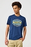 Koszulka Męska Wrangler Americana Tee Navy 112357448