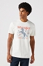 Koszulka Męska Wrangler Americana Tee Worn White W112350722