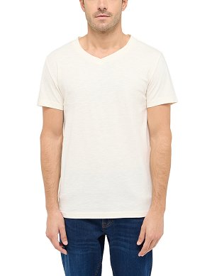 T-shirt Męski Mustang Style Amado Whisper White 1016275-2013