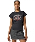 Koszulka Damska Wrangler Shrunken Band Tee Faded Black 112356453