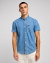 Koszula Męska Lee Lee Button Down Ss Shasta Blue 112349963