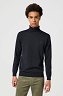 Sweter Męski Wrangler Turtleneck Black 112356772