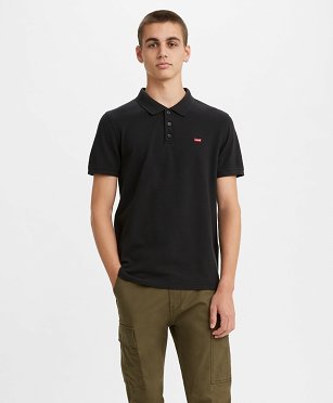 T-shirt Męski Levi`s® Polo Mineral Black 35883-0007