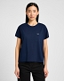 Koszulka Damska Lee Ss Pocket Tee Emperor Navy 112356740