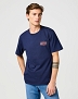 Koszulka Męska Wrangler Small Graphic Tee Navy 112362354