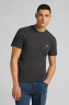 T-shirt Męski Lee Logo Tee In Washed Black L60UFQON