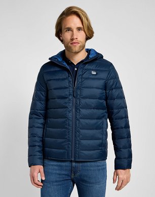 Kurtka Męska Lee Light Puffer Jkt Rivet Navy 112355676