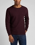 Sweter Męski Lee Raglan Crew Knit Velvet Beet L83PKH74