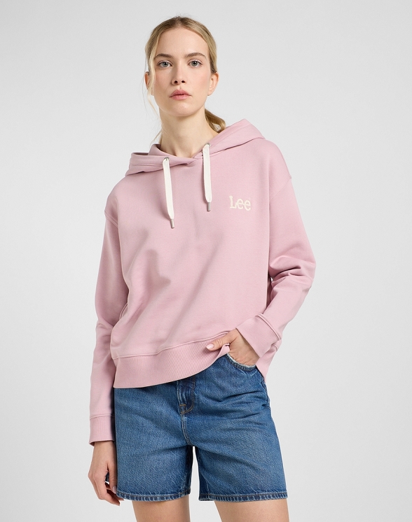 Bluza Damska Lee Essential Hoodie Soft Mauve 112363838