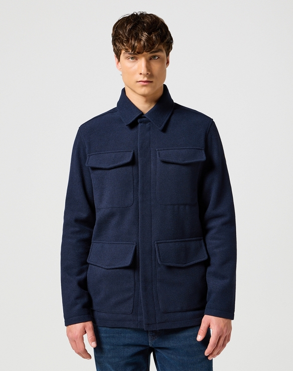 Kurtka Męska Wrangler Transitional Jacket Dark Navy 112357212