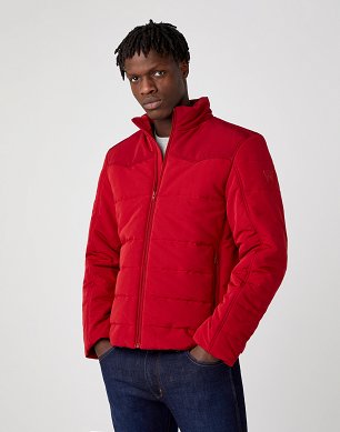 Kurtka Męska Wrangler Transitional Puffer Rio Red W4E2WWX4S