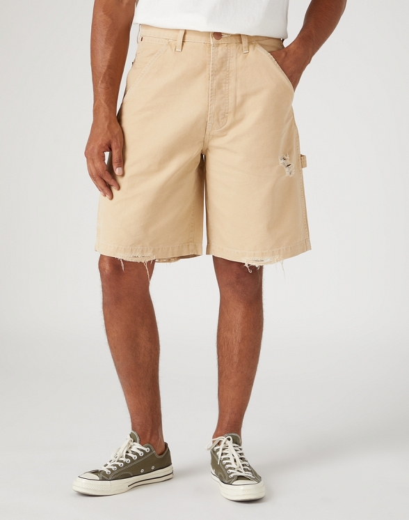 Szorty Męskie Wrangler Casey Utility Short Taos Taupe W105AJC25