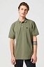 Koszulka Męska Wrangler Ss Polo Dusty Olive 112355055