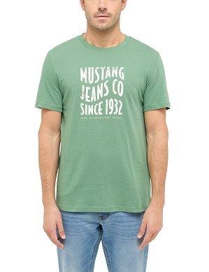 T-shirt Męski Mustang Style Austin Dark Ivy 1016272-6326