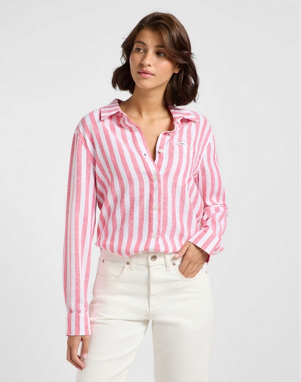 Koszula Damska Lee All Purpose Shirt Lychee Awning 112363655