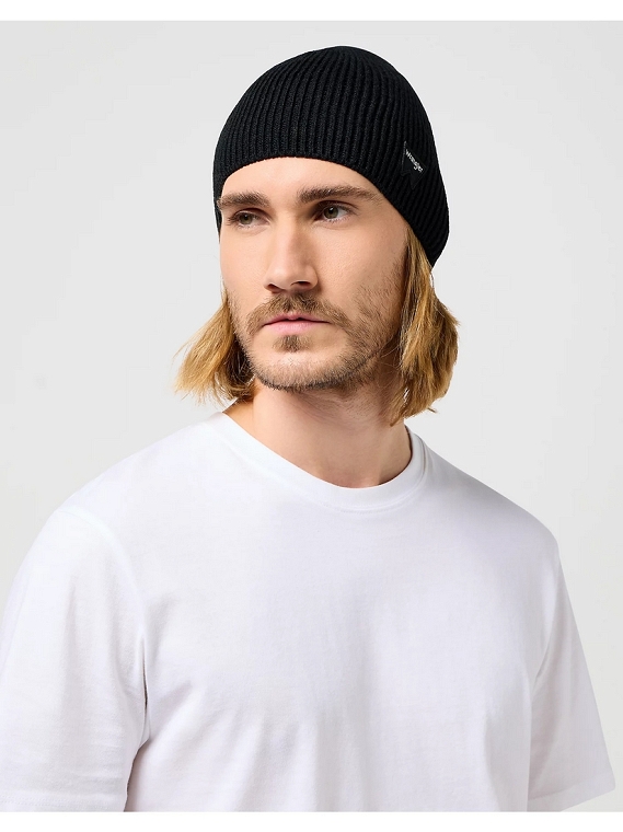 Czapka Męska Wrangler Easy Beanie Black 112356866