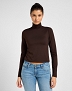 Koszulka Damska Lee Ls Turtleneck Espresso 112355431