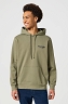 Bluza Męska Wrangler Graphic Hoodie Dusty Olive 112355040