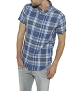 S/S 1 PKT Shirt Wrangler Blue W5960MG05