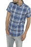 S/S 1 PKT Shirt Wrangler Blue W5960MG05