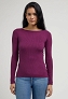 Koszulka Damska Lee Ls Boat Neck Tee Foxy Violet LQ59IPA91